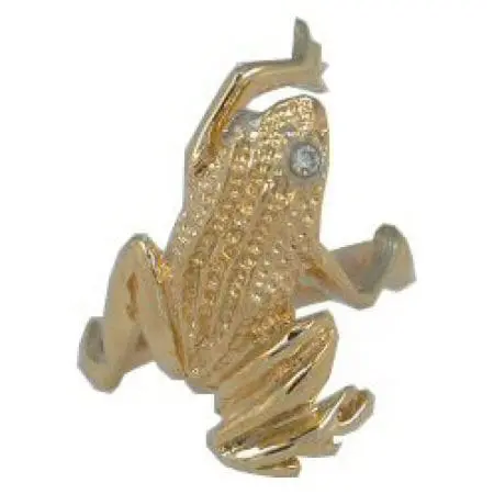 Frog Ring by Gold In Art