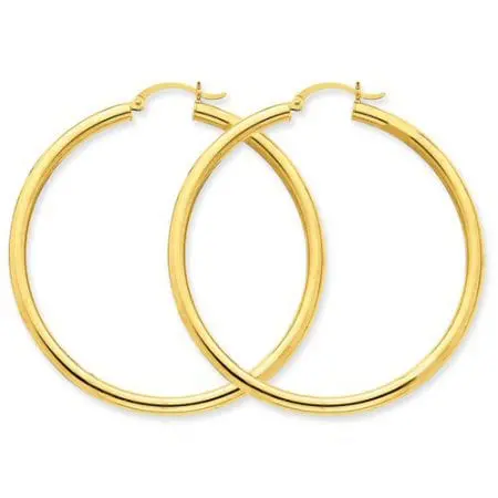 Hoop (3mm) Earrings