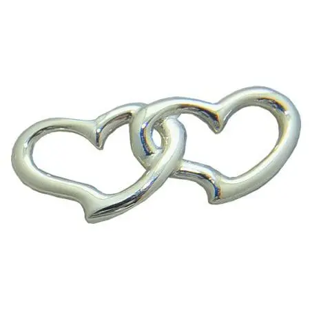 double heart convertible clasp