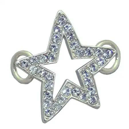 Convertible Star With Crystals Clasp