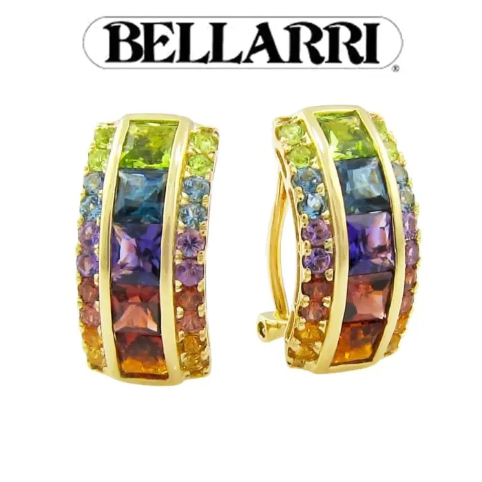 Bellarri multi-gem earrings