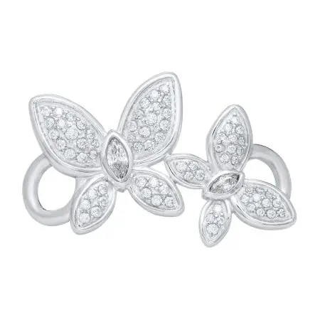 double butterfly convertible clasp