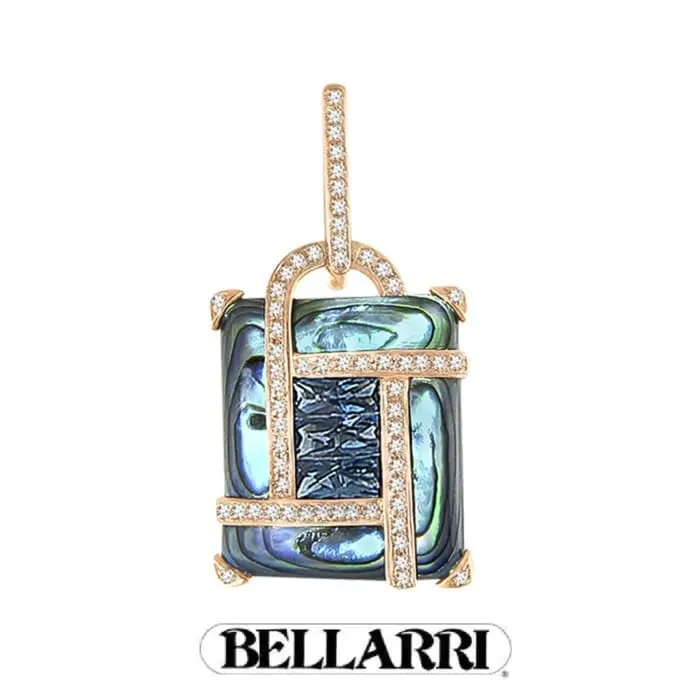 Bellarri blue topaz pendant
