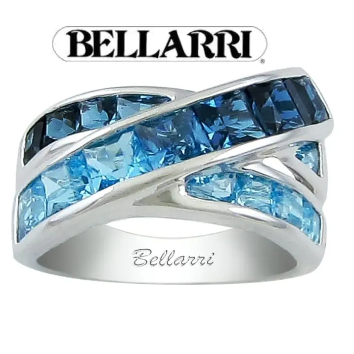 Bellarri blue topaz ring