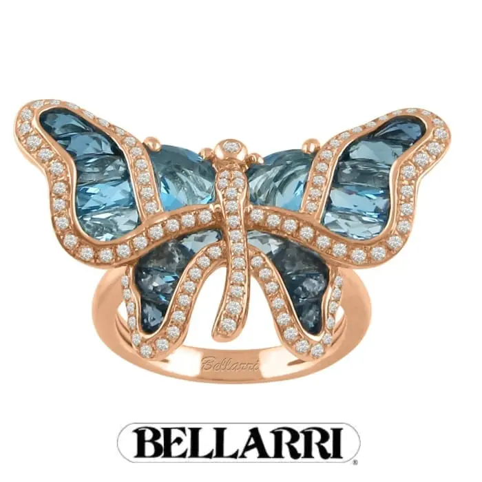 Bellarri butterfly ring