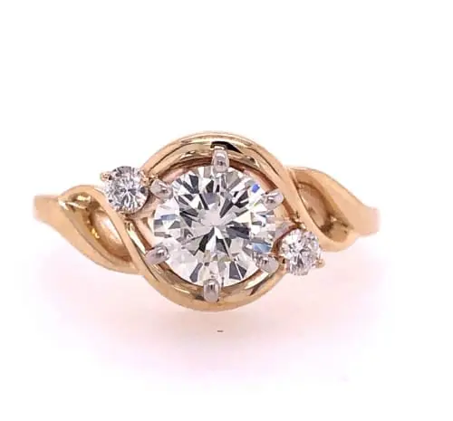 Diamond Engagement ring front