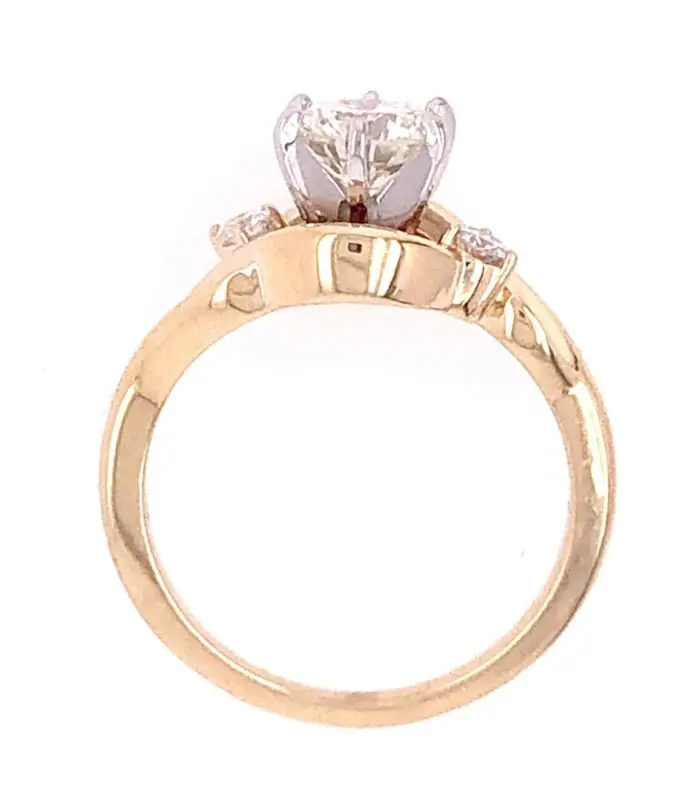 Diamond Engagement ring side
