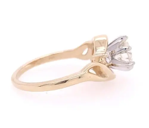 Diamond Engagement ring side