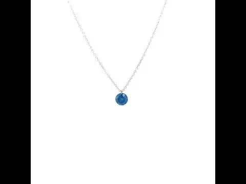 Video of Blue Diamond Necklace