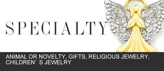 Specialty Jewelry at Gold in Art Jewelers: Animal or Novelty, Gifts, Religious Jewelry, Children’s Jewelry