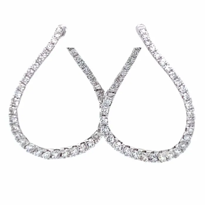 1.82 cttw. Diamond Earrings