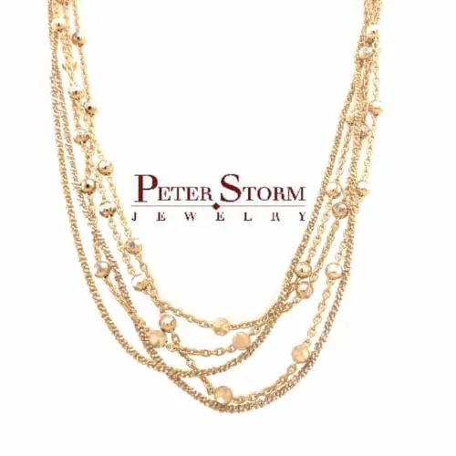 Strands Necklace by peter storm with magnetic clasp