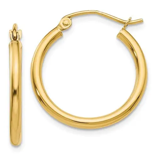 Hoop (2mm) Earrings