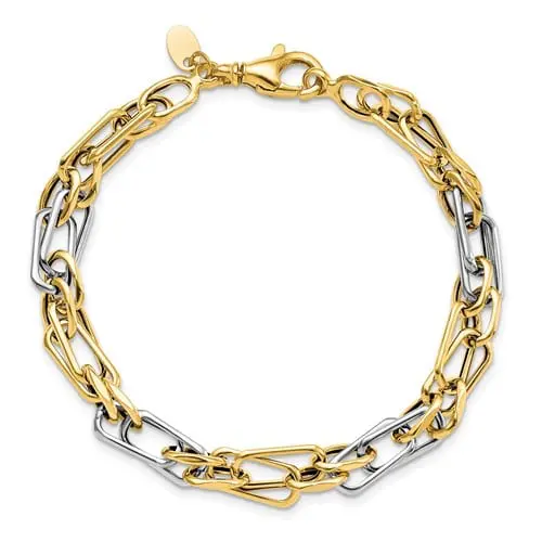 fancy link bracelet