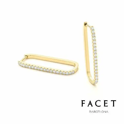.35 cttw. Diamond Earrings by Facet Barcelona