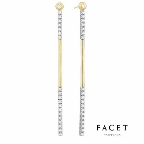 . 50 cttw. Diamond Earrings, Dangling, by Facet Barcelona