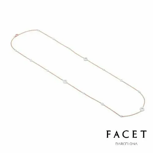 1.21 cttw. Diamond Necklace (Station) by Facet Barcelona