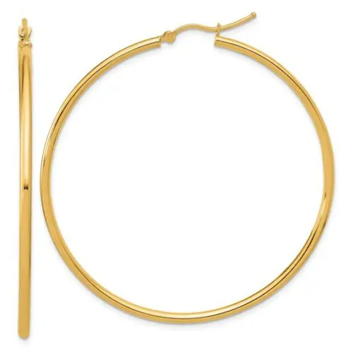 Hoop (2mm) Earrings