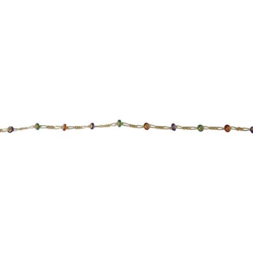 Beaded (Multicolored) Anklet