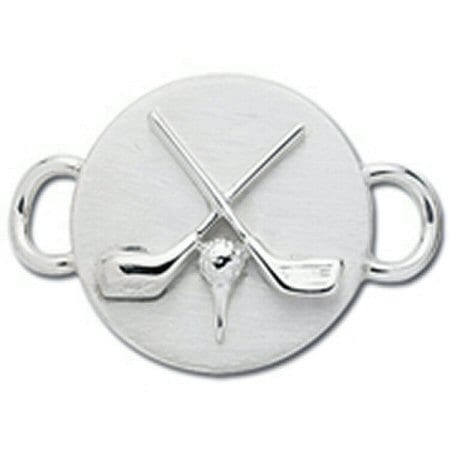 Golf Clubs - Sterling Silver Convertible Clasp by Lestage