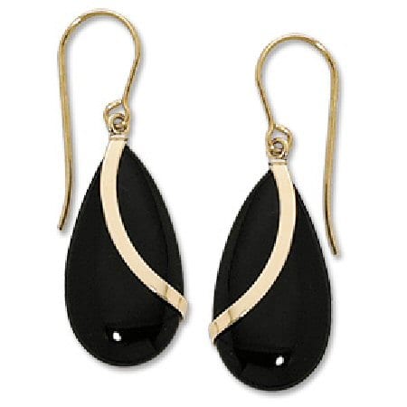 onyx Drop earrings