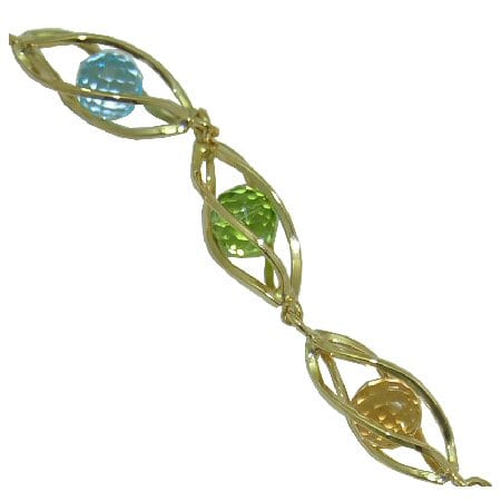 Colored Gemstone Bracelets