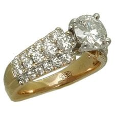 2.39 cttw. Diamond Engagement Ring