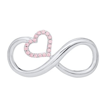 pink heart convertible clasp