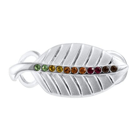 Convertible Gradient Leaf Clasp