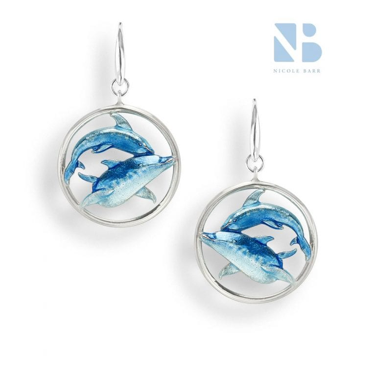 dolphin earrings