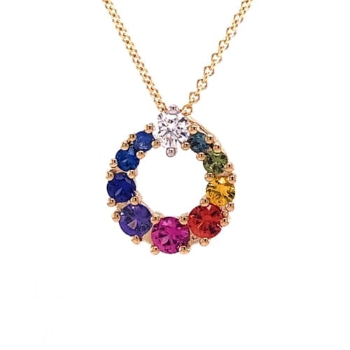 multicolored necklace