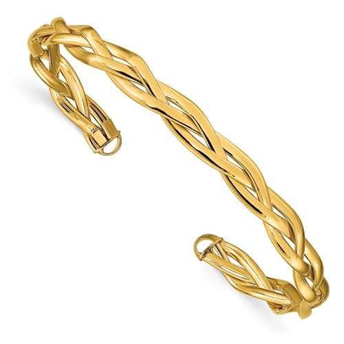 braided cuff bracelet
