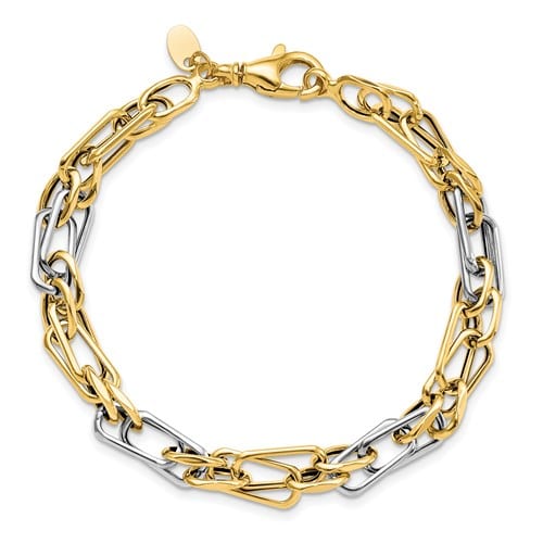 fancy link bracelet