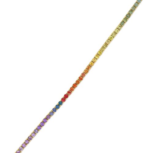 Sapphire (Natural Multicolored) Bracelet