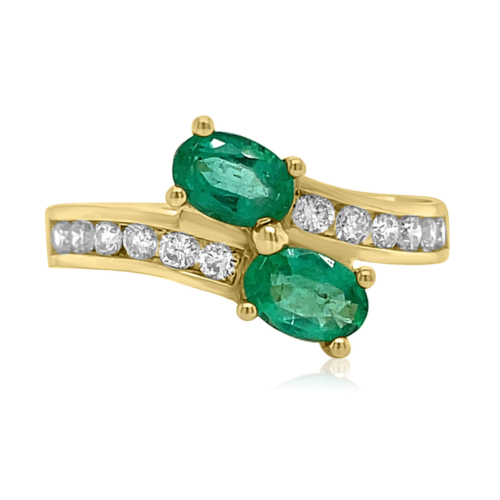 Emerald & Diamond Ring