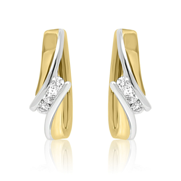 .24 cttw. Diamond Earrings