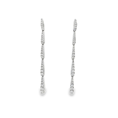 .55 cttw. Diamond Earrings