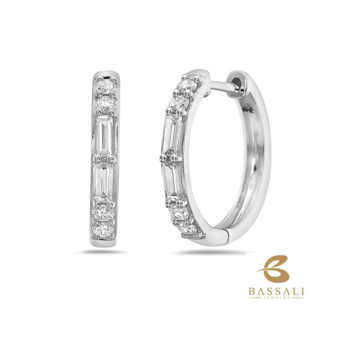 .49 cttw. Diamond Earrings