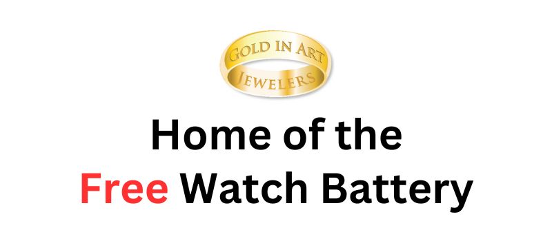 Gold In Art: Home of the Free Watch Battery!