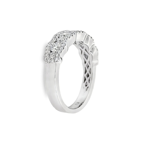 .95 cttw. Diamond Band Side A