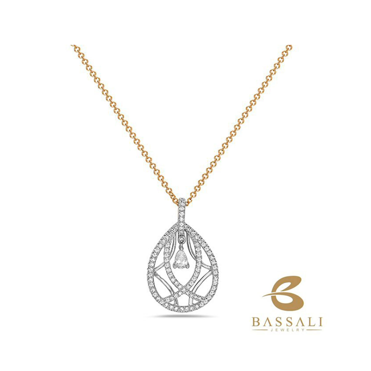 .34 cttw. Diamond Necklace