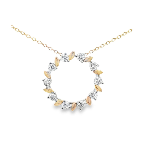 .57 cttw. Diamond Necklace