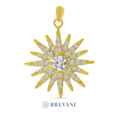 .61 cttw. Diamond Pendant
