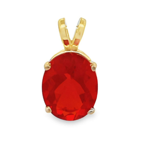 Opal (Mexican Fire) Pendant