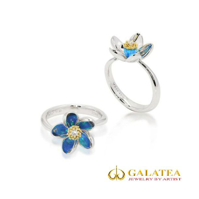 Plumeria Ring by Galatea