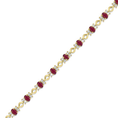 Ruby & Diamond Bracelet