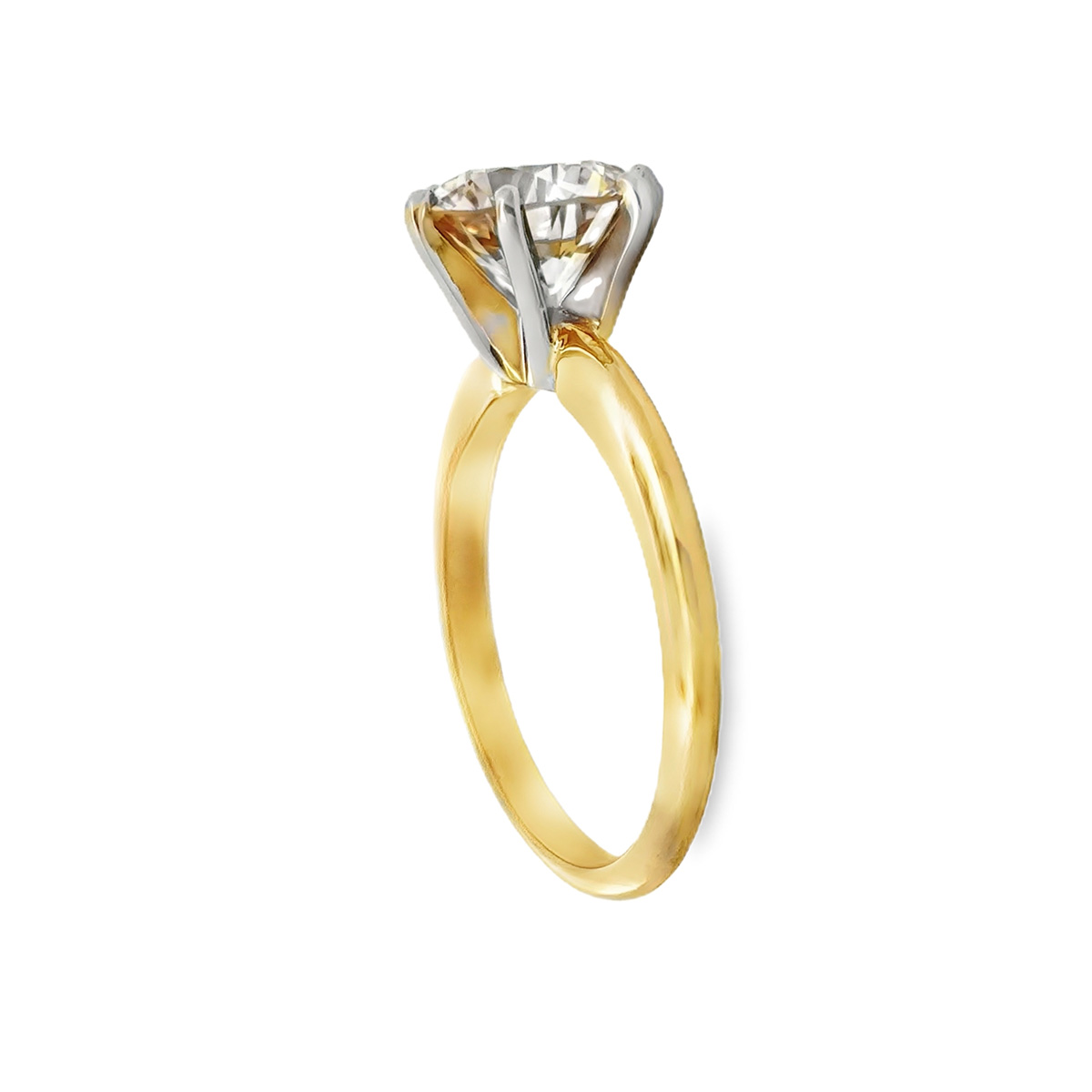 1.86 ct. Diamond Ring (Champagne) side b