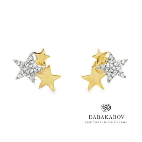 .13 cttw. Diamond Stud Earrings