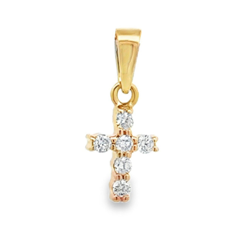 .15 cttw. Diamond Cross Pendant