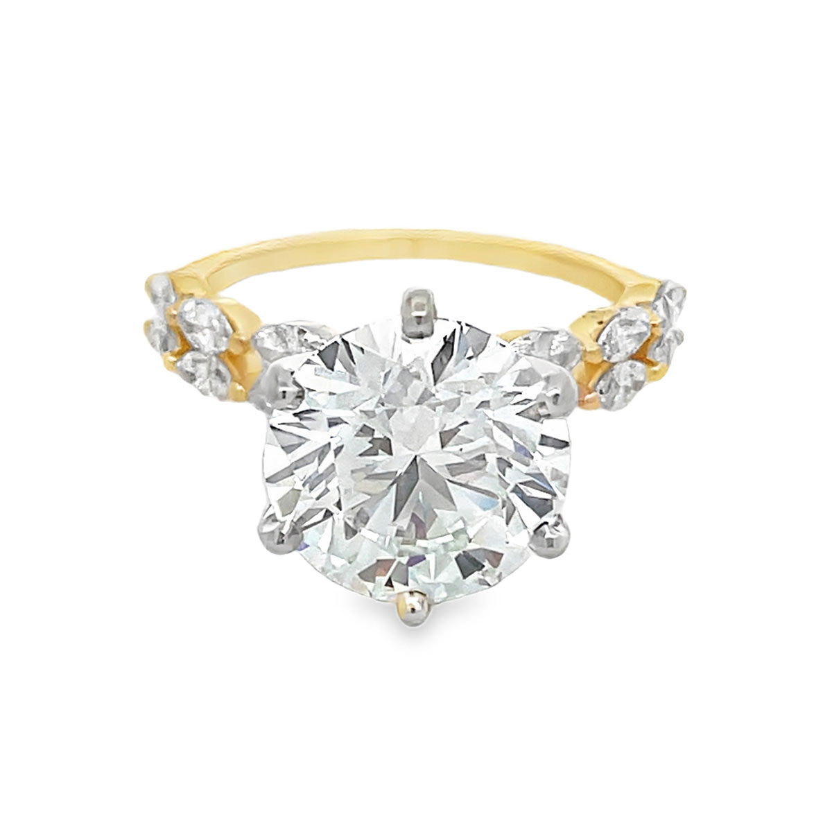 5.77 cttw. Lab Grown Diamond Ring